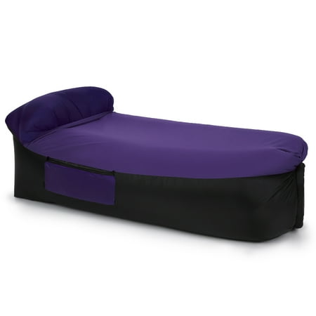 Inflatable Lounger Portable Air Beds Sleeping Sofa Couch For Travelling Camping Beach Backyard Inflatable Lounger Portable Air Beds Sleeping Sofa Couch For Travelling Camping Beach Backyard