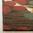 thumbnail image 3 of SAFAVIEH Jardin Drummond Floral Wool Runner Rug, Brown/Multi, 2'3" x 8', 3 of 7