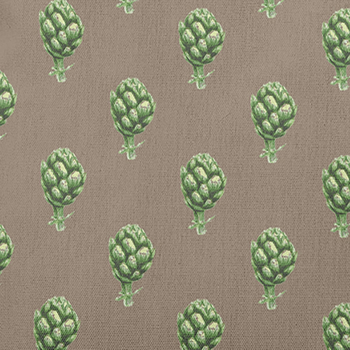 20" x 14" Simply Daisy Artichokes Pattern Polyester Accent Pillow, Doe Qty 1