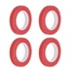 thumbnail image 1 of Uxcell 4Pcs 0.4 pulgadas de ancho 14 yardas Cinta de enmascarar roja para pintores para hogar y oficina, 1 of 1