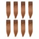 thumbnail image 1 of Extensiones de cabello con clip de 8 piezas Extensiones de cabello humano de 31,5 pulgadas Cabello Remy para mujeres Cgtredaw Para estrenar, 1 of 9