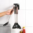 thumbnail image 2 of Labymos Wall-mounted Kitchen Rack Rotate Hook Self Adhesive Drill Free Saving Space Cooking Soup Spoon, 2 of 8