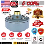 Compression Driver 600W Peak Aluminium Tweeter Diaphragm 16 Ohm Throat Twist Horn Speaker,DU 60W