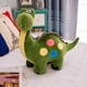 thumbnail image 3 of Dinosaurio de peluche de juguete para niños, dinosaurio de peluche, tiempo de cama, regalo de 35 cm (verde) JFHHH pequeña, 3 of 5