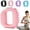 Pink, variant on Ab Stimulator Belt, Facial Ring Abdominal Massager, Mini Muscle Recovery Fascia Ring Machine, Simulador De Abdominales,Muscle Reliefring,Wearable Multifunctional Full Body Fasciaring (Black)