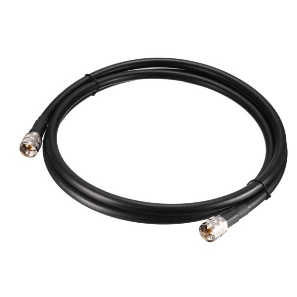 RG8X Coax Cable With Pl259 Male Connectors for CB/ Ham Radio 1.83Meter