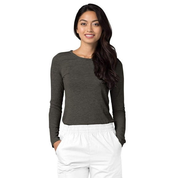 Adar sous-Couches pour Femmes, Lot de 3 - T-Shirt de sous-Couche à Manches Longues Confortable