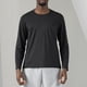 thumbnail image 1 of pstuiky mangas largas para hombre, Camiseta informal de cuello redondo para hombre, camiseta deportiva informal falsa, camiseta de cuello redondo de manga larga camisetas de hombre xxxxxl, 1 of 8