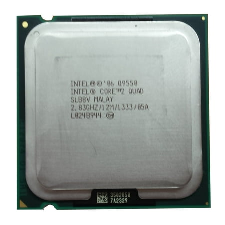 Intel Core 2 Extreme Quad - Refurbished Intel Core 2 Quad Q9550 2.83 GHz LGA 775/Socket T 1333 MHz SLB8V