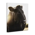 thumbnail image 2 of Stupell Industries Farmhouse Bessie The Cow Portrait Canvas Art, 24 x 30, by Leah Straatsma, 2 of 8