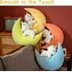 thumbnail image 3 of Almohada de peluche con forma de unicornio y luna, HUOGUO, 24 pulgadas, para niños y novias, 3 of 4