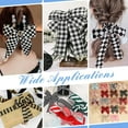 thumbnail image 5 of 27 Yards Black and White Check Ribbon 1 Inch Racing Car Themed Grosgrain Ribbon Grosgrain Ribbon with Classic Checkered Pattern, 5 of 9