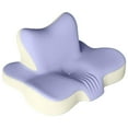 thumbnail image 3 of ERTZAE Cervical Neck Pillows,Prone & Lying Support Pillow,Contour Memory Foam Bed Wedge Pillow,Ergonomic Cervical Relief For Neck Pain,Breathable Cover For Bed Rest & Reading Relaxation, 3 of 9