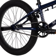Huffy 20” Symbol BMX Freestyle Bike, Fits Riders 44”, Navy, Kids/Teen, Unisex