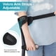 thumbnail image 5 of Muletas de antebrazo para adultos, plegables para caminar, con almohadillas ajustables, base en las cuatro esquinas para evitar resbalones, aptas para personas mayores y personas con discapacidad (neg, 5 of 5