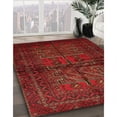 thumbnail image 2 of Ahgly Company Indoor Round Traditional Red Persian Area Rugs, 3' Round, 2 of 6