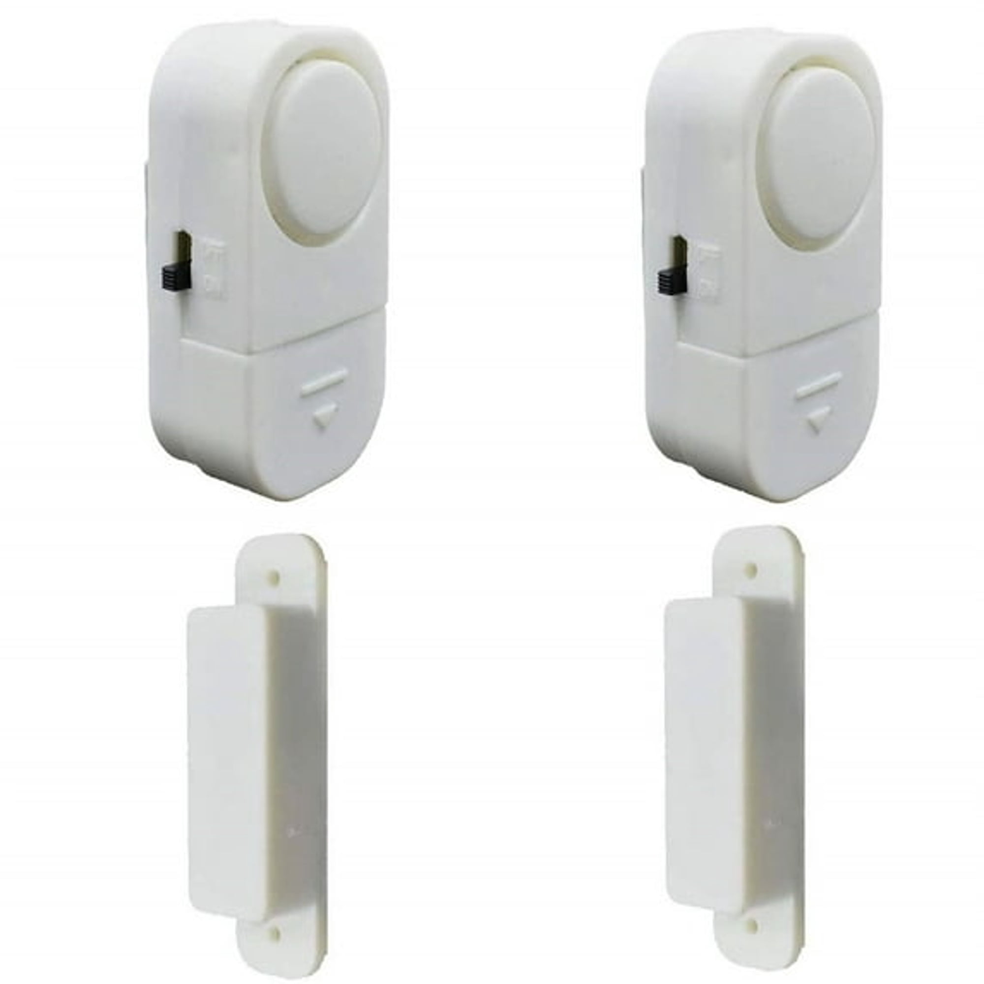 GJX 2 Pack,Wireless Door Window Alarm,Burglar Alert Sensor with Batteries,Loud Door Alarms for Kids Safety,DIY for Home Security,Office Protection,Shopping Store