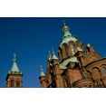 thumbnail image 2 of Ross, Nancy ,  Steve 14x11 White Modern Wood Framed Museum Art Print Titled - Finland, Helsinki Uspenski Cathedral, 2 of 4