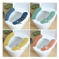 thumbnail image 3 of Misright Warm Toilet Seat Cover Pad Fleece Cold Weather Use Machine Washable, 3 of 9