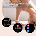 thumbnail image 4 of 1.19in Smart Watch for Women with Rhinestone, Sports Modes Calorie Smartwatch, Display Diamonds Women Smart Watch Call Waterproof Fitness Tracker Watch, 4 of 7