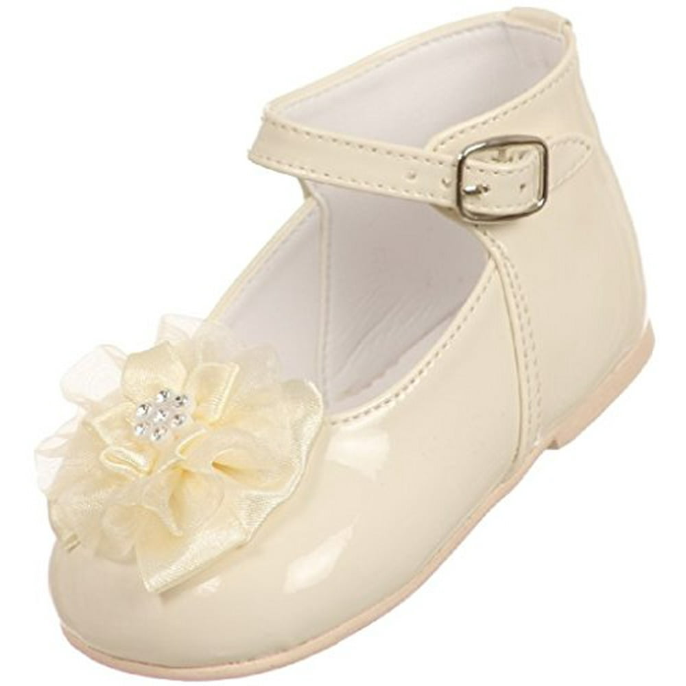 Dreamer P Little Baby Girl Infant Toddler Patent Bow Ankle Strap High