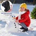 thumbnail image 3 of Ablanczoom Boys Girls Toddler Snow Boots No-slip Outdoor Warm Winter Shoes for Toddler-Little Kids-Big Kids, 3 of 9