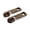 Square Bronze, variant on Goyunwell #5 Zipper Pulls Metal Silver Zipper Pulls Bulk 30pcs Zipper Slider Coil Zipper Pull Charms Nylon Zipper Pulls for Purse Handbag Making Craft Sewing