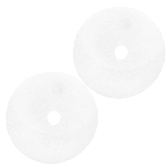 OULII 2pcs Lint Traps Nonwoven White for Laundry Dryer Accessories