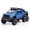 blue, variant on 6-Wheel Off-Road Pickup Truck Diecast Metal Toy Vehicle with LED Lights, Sound and Pull-Back Action, Blue