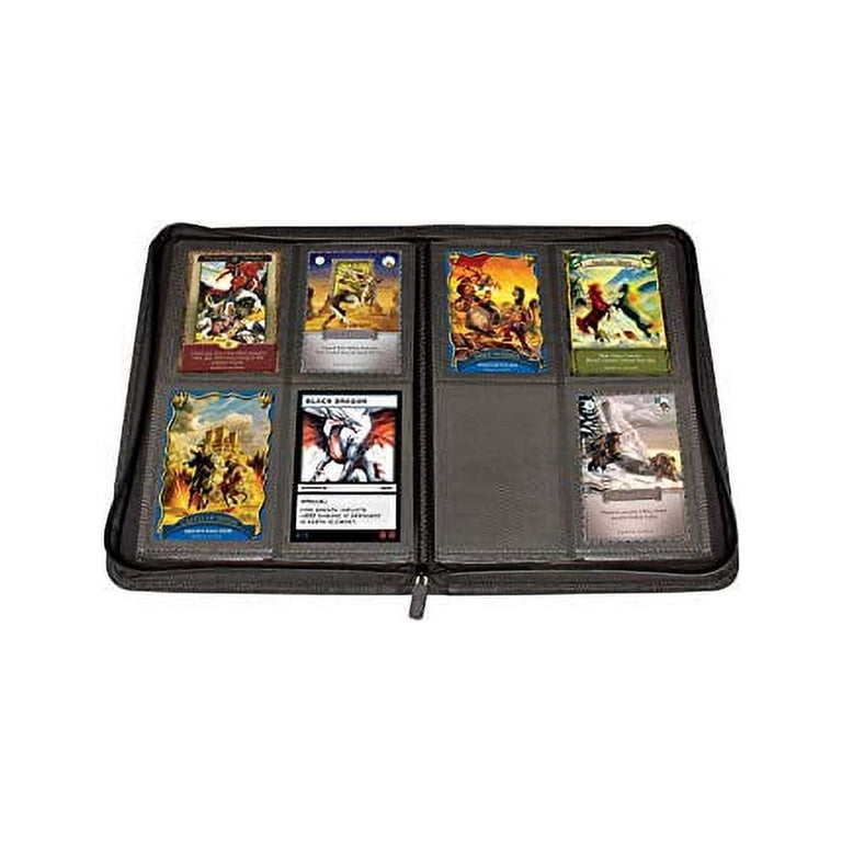 Ultra Pro Binder 4 Pocket PRO: Suede: Jet 15424 - Walmart.com