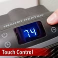 thumbnail image 4 of (3 pack) Handy Heater Turbo, Personal Electric Ceramic Space Heater, 800 Watts. New, 4 of 11