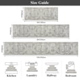 thumbnail image 6 of IValue 2'x8' Runner Rug Vintage Runners for Hallways Washable Soft Kitchen Rug Non-Slip Carpet for Entryway Bathroom Bedroom, 6 of 9