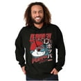 thumbnail image 5 of The Smurfs Cool Kanji Big Poppa Hoodie Hooded Sweatshirt Men Brisco Brands M, 5 of 6