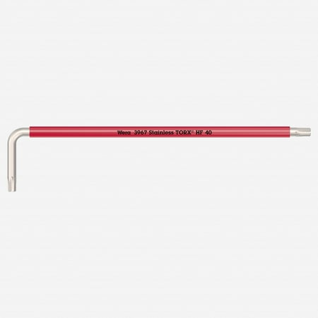 

Wera 022688 Multicolor Torx HF Stainless L-key T40 x 224mm (Red)
