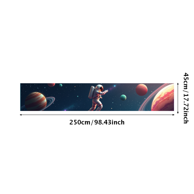 Space Exploration Themed Backdrop Interstellar Galaxy Outer Space Wall Decor Event Space Background for Parties Birthdays Classrooms Kids Rooms Festivals