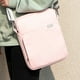 thumbnail image 4 of Bolsa para laptop ligera para varias marcas y tamaños, bolsa impermeable de hombro único, rosa, 4 of 6