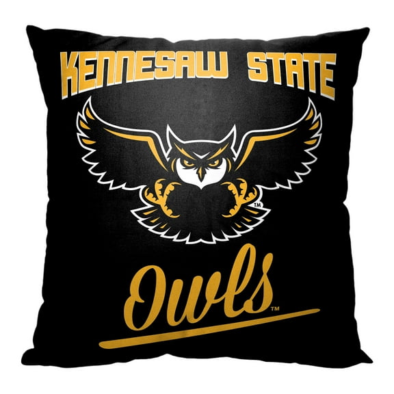The Northwest Group  Kennesaw State Owls 18" x 18" Alumni Pillow