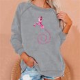 thumbnail image 2 of YABCSAZ Breast Cancer Shirts Tops for Women/Short Sleeve Shirts/Crewneck Shirt/Sweatshirt/Hoodie with Blessed Breast Cancer Pink Ribbon/Breast Cancer Awareness Breast Cancer Survivor Gifts for Women, 2 of 6
