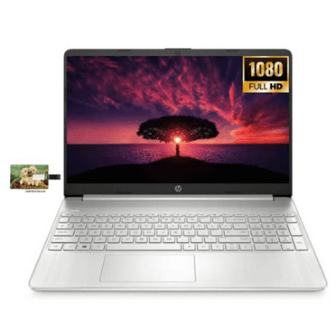 HP 15 Business Laptop Computer, 11th Gen Intel Core i5-1135G7, 15.6" FHD IPS Display, Windows 11 Pro, 16GB RAM, 512GB SSD, Wi-Fi, Bluetooth, HDMI, AC Smart pin, 32GB Tela USB Card