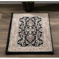 thumbnail image 2 of MDA Home Hollywood Black/Red Traditional Polypropylene Area Rug - 2'1" x 3'3", 2 of 5