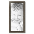 thumbnail image 2 of ArtToFrames 12" x 26" Muted Silver Picture Frame, 12x26 inch Silver Wood Poster Frame (WOM-4626),  Pack, 2 of 8