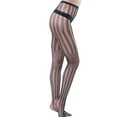 thumbnail image 4 of HBFAGFB Bas Résille pour Femmes Culottes Taille Haute Longues en Soie A, 4 of 4