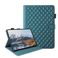 thumbnail image 3 of for Honor Pad X9 2024/Honor Pad X8A 11 inch Case, Rhombus Pattern Multiple Viewing Angles Stand Slim Folio Cover (Green), 3 of 6