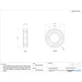 thumbnail image 2 of FAG 6317-2RSR Deep Groove Radial Ball Bearing Factory New, 2 of 2