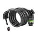 thumbnail image 4 of Candado de cable con contraseña y combinación para bicicletas, motocicletas y niños. Negro, 4 of 8