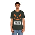 thumbnail image 4 of Bella Canvas 3001 BOO Pumpkin Halloween T-Shirt, Halloween Costume Shirt, 4 of 10