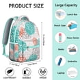 thumbnail image 6 of "Boho Print Campus Backpack - 17” Laptop-Friendly Daypack, Large Capacity Tribal Design for College, Work & Weekend Adventures", 6 of 6