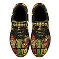 thumbnail image 2 of Cinco De Mayo Gnomes Mexico Shoes Sneakers Black Size 10, 2 of 7