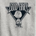 thumbnail image 3 of Peanuts - Good Grief Rock - Toddler And Youth Crewneck Fleece Sweatshirt, 3 of 6