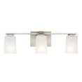 thumbnail image 3 of 55017NI Kichler Lighting Roehm - 3 Light Bath Vanity Approved for Damp Locations - with Transitional inspirations - 7.25 inches tall by 23 inches, 3 of 4